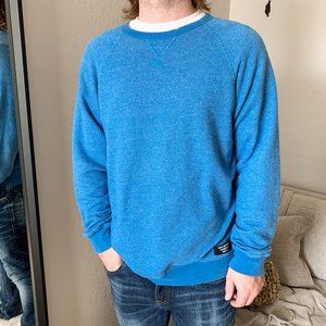 Thick Blue Burton Crewneck